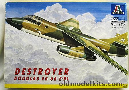 Italeri 1/72 Douglas EB-66 E-Dl Destroyer (A3D Skywarrior), 199 plastic model kit